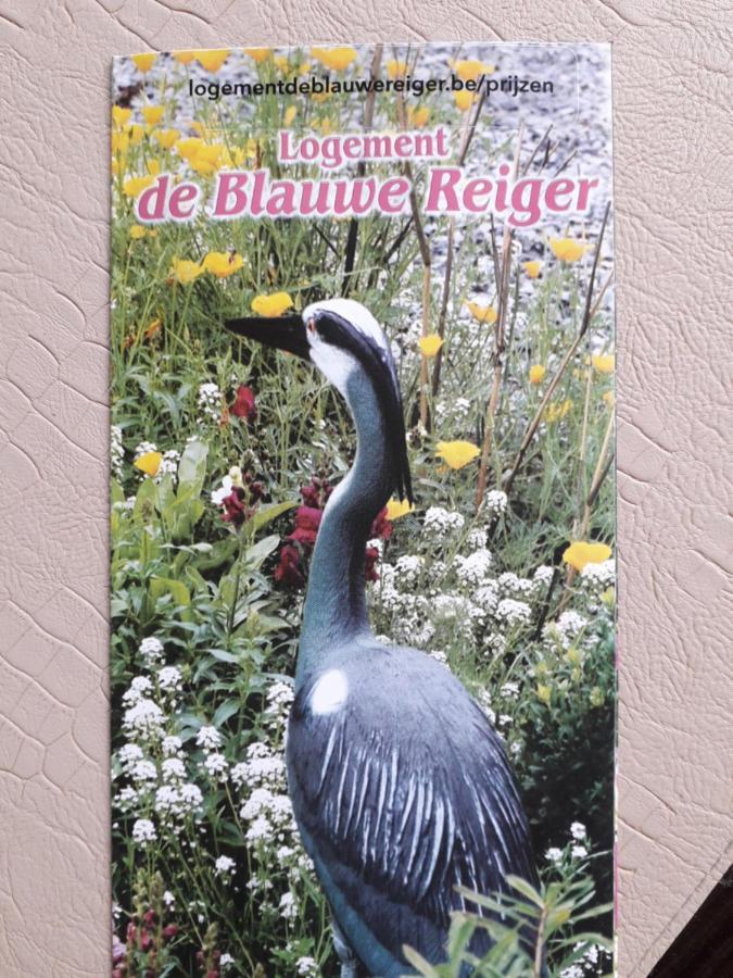Logement De Blauwe Reiger Voeren Zewnętrze zdjęcie